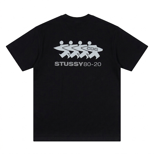 STUSSY X CDG | T-SHIRT