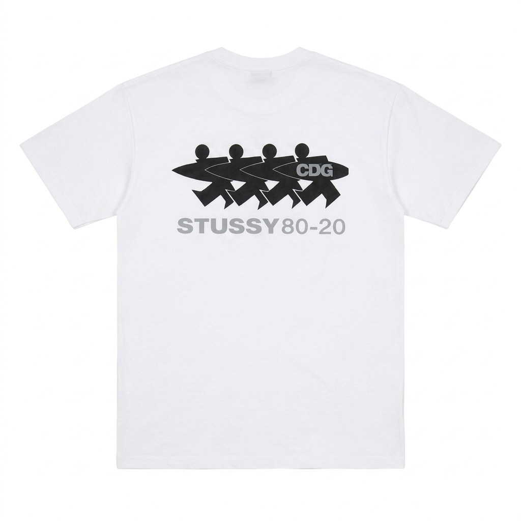 STUSSY X CDG | T-SHIRT